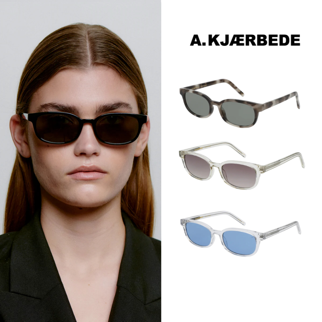 [A.KJAERBEDE] Charlie Sunglasses แว่นตากันแดด รุ่น Charlie ป้องกันรังสี UV 400