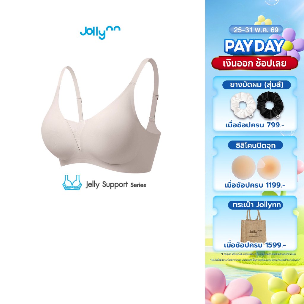 ป้ายยา! รีวิว Jollynn Support Jelly Fit: เสื้อในไร้โครงที่งานผิวต้องมี ✨