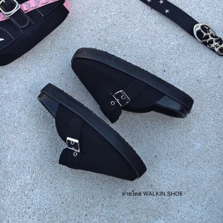 (HANDMADE ผลิตในไทย100%) MISO BRAND เบอร์ 35-44 รองเท้าเปิดส้น พื้นกันลื่น รุ่น BONITA by walkin.shoe