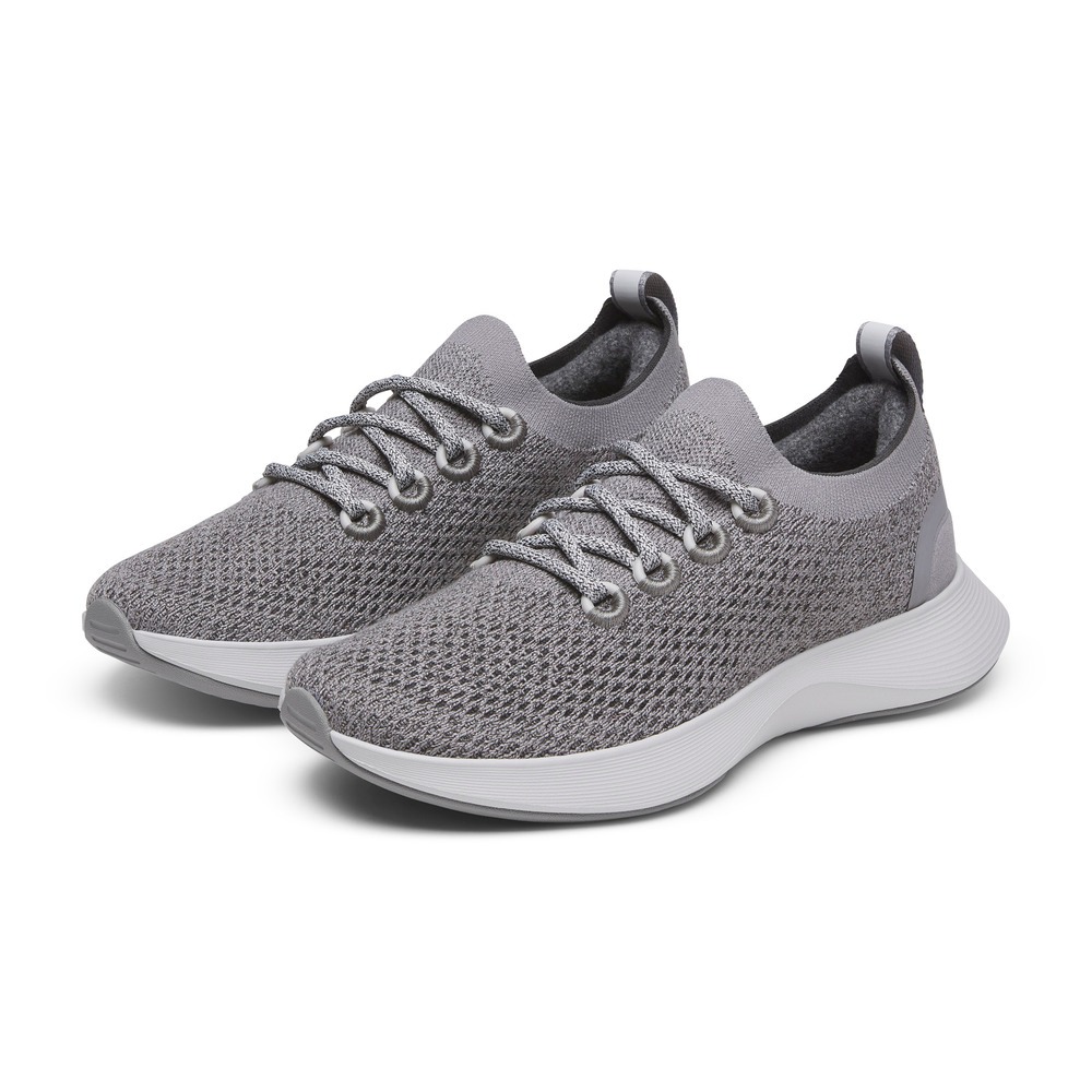 Allbirds حذاء رجالي Dasher NZ — رمادي — صورة 3