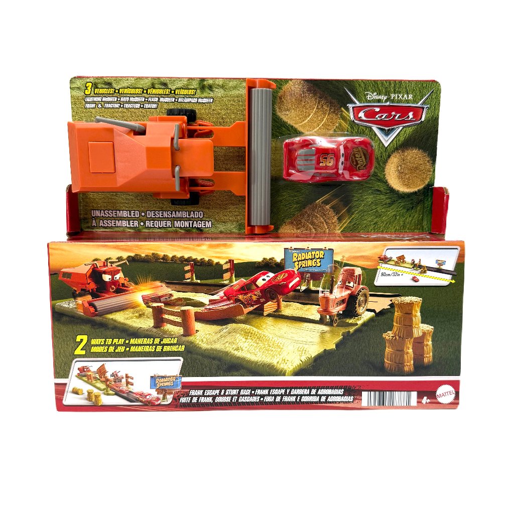 CARS Frank Escape & Stunt Race Cars HRX48  ของเล่นรถ