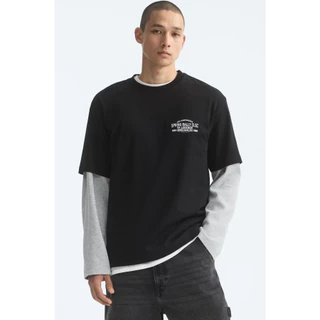H&M(เอชแอนด์เอ็ม) เสื้อยืดพิมพ์ลายแบบหลวม ผู้ชาย 0967955_28