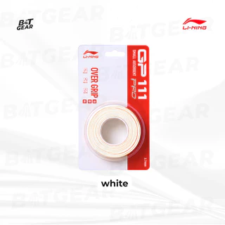 LI-NING กริป ผ้าพันด้ามไม้แบด ไม้เทนนิส รุ่น GP111 Pro (Over Grip)