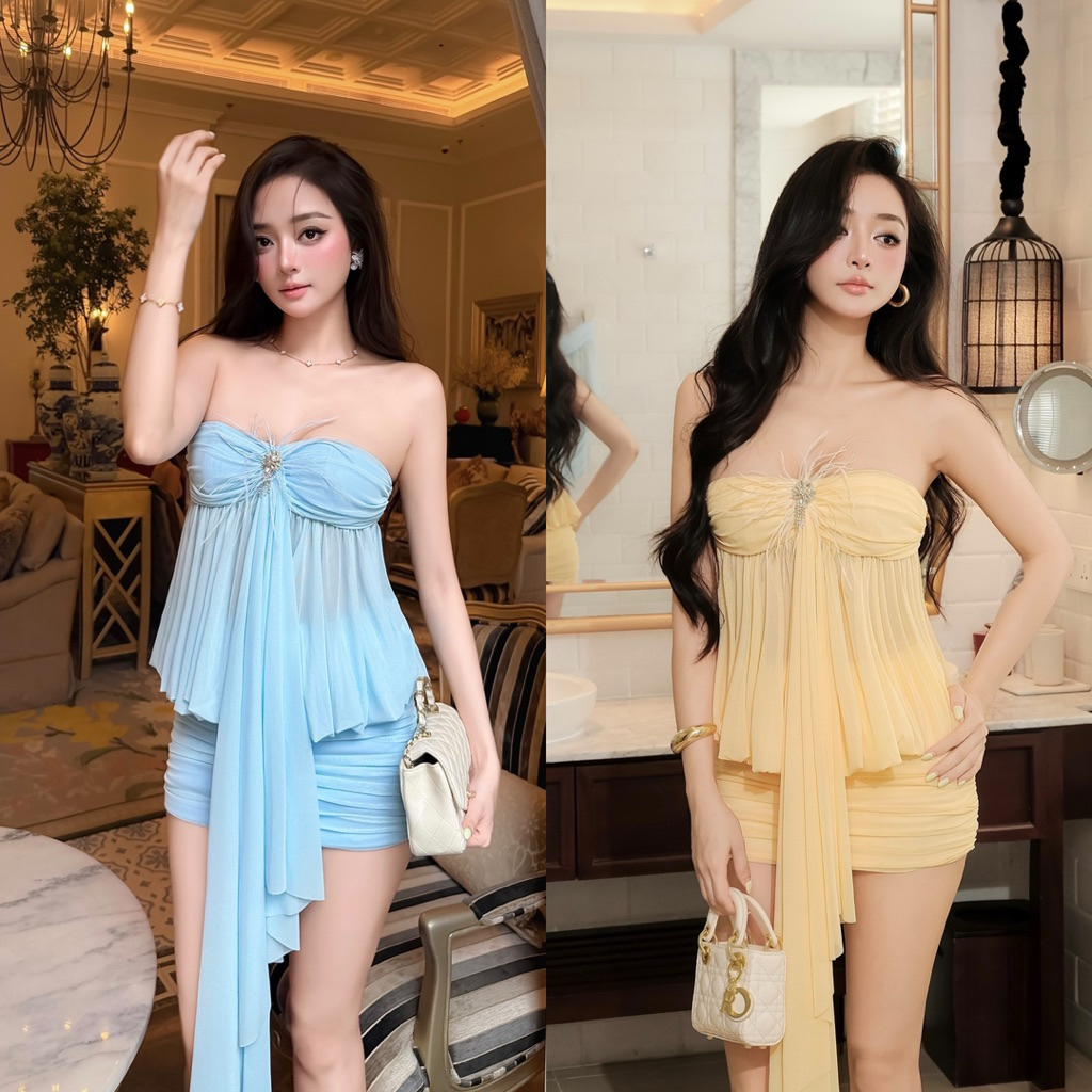 TBB 🇻🇳 Vanilla Sky Dress พร้อมส่งในไทย