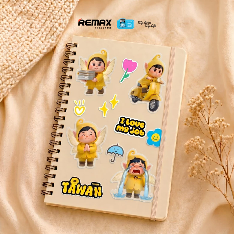 Sticker TAWAN ไดคัท ลาย TV Series ติดได้ทุกพื้นผิว thumbnail 5