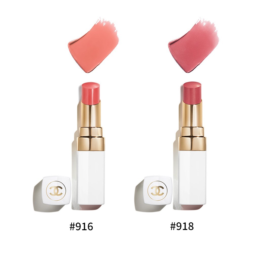 สินค้าแท้🔥Chanel rouge coco baume 3g แท่งสีขาว ลิปบาล์ม สี #914 #916 #918 #920