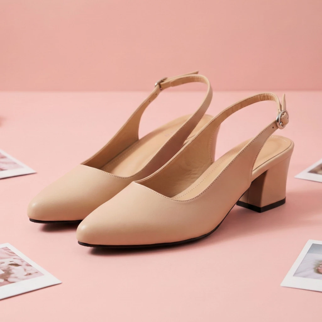 HaloBangkok รองเท้า High Heel หนังไมโครไฟเบอร์ รุ่น LA3910
