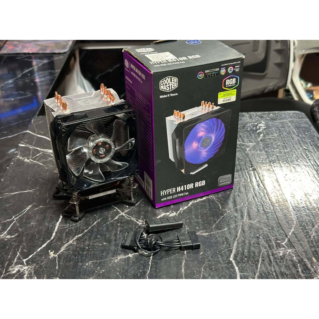 พัดลมซิงค์ hyper h410r rgb cooler master