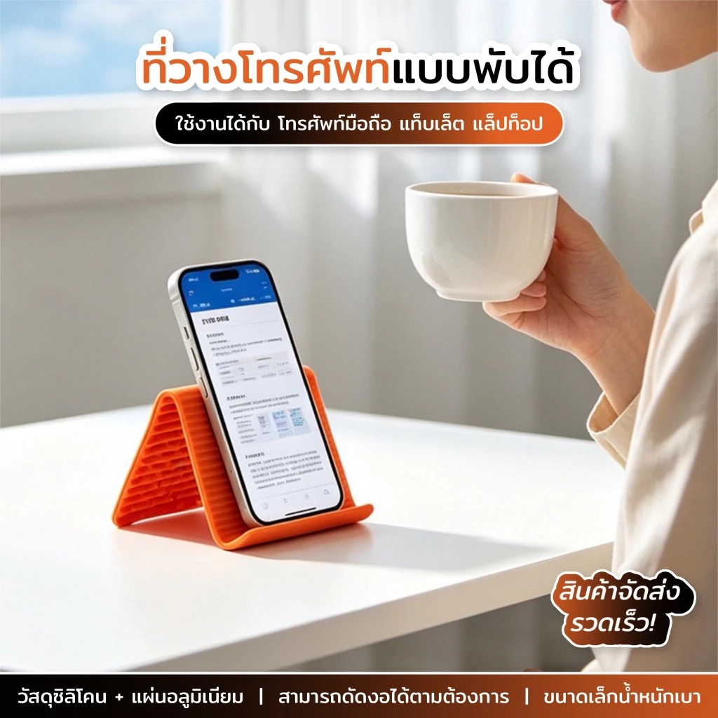 LGDขาตั้งอเนกประสงค์ : ดีไซน์ใหม่ ทำจากวัสดุยาง ปรับได้ โครงสร้างยึดแบบยืดหยุ่นและหดได้