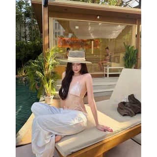🏖️🍒Valen Chiffon Ruffle Pink🍒🏖️ VN