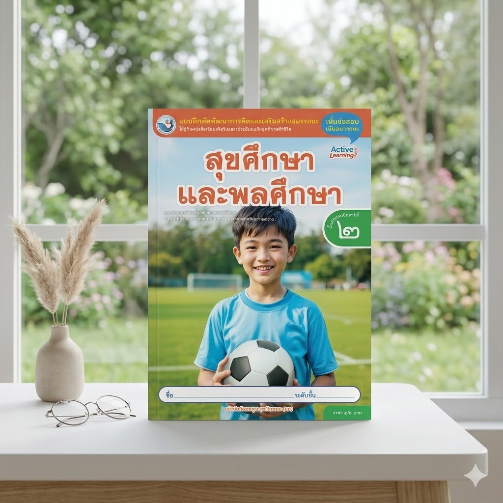 แบบฝึกหัด สุขศึกษาและพลศึกษา ป.2 พว Active Learning
