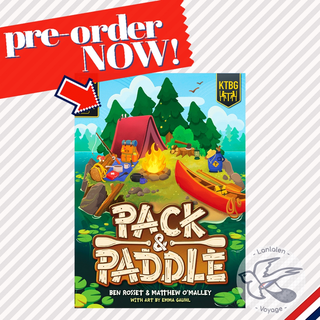 [Pre-Order] Pack & Paddle Deluxe Kickstarter [Boardgame]