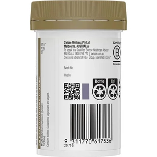 Swisse Ultiboost Magnesium Glycinate Relax + L-Theanine Day 60 Tablets