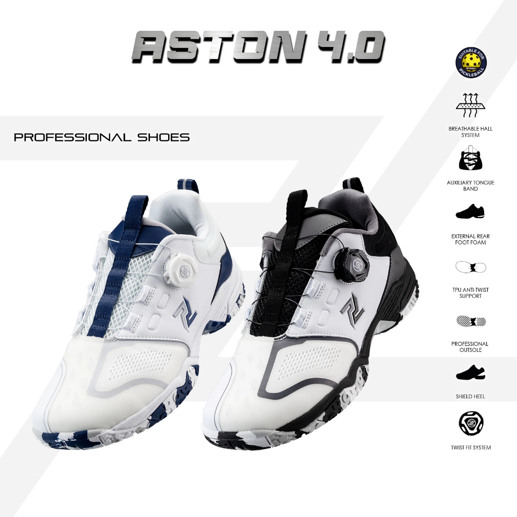รองเท้าแบดมินตัน Protech Aston 4.0