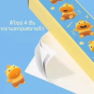 [1 กล่อง / 3 แพ็ค]กระดาษทิชชู่ Botare กระดาษทิชชู่โบตาร์ กระดาษชำระแบบดึงออก คอลเลกชันแบรนด์ร่วมคาปิบารา ลูลู ดีลักซ์ คอ