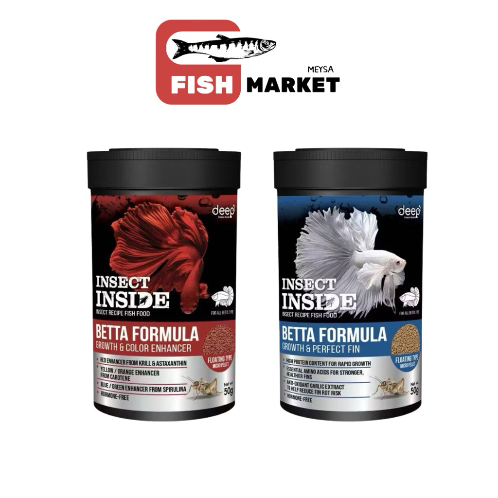 DEEP INSECT INSIDE BETTA GROWTH&PERFECT FIN 50g.