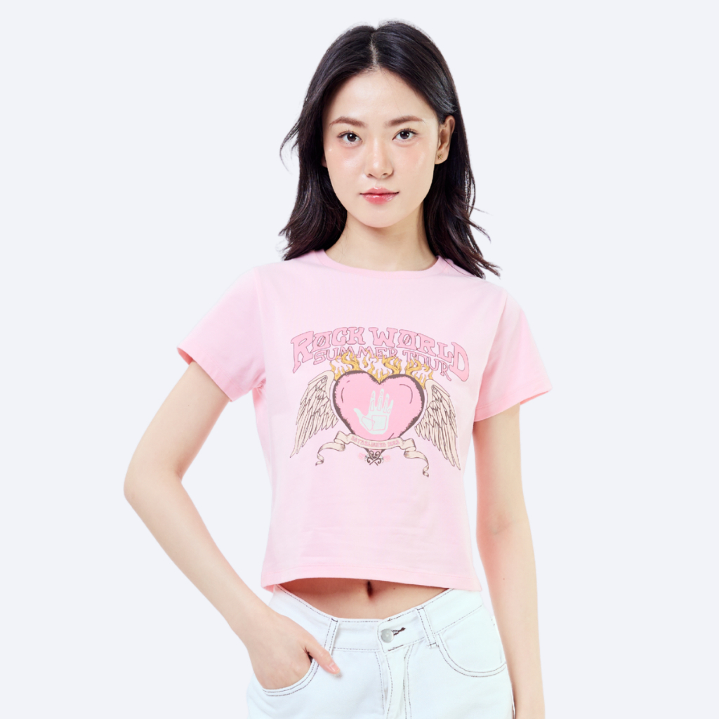 BODY GLOVE Women's GRAPHIC Short T-SHIRT Summer 2026 - เสื้อยืดแขนสั้น ผู้หญิง