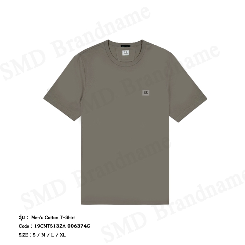 C.P. Company เสื้อยืดคอกลมผู้ชาย รุ่น Men's Cotton T-Shirt Code: 19CMTS132A 006374G