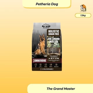 Petheria Dog อาหารสุนัขเพ็ทเทอเรีย ขนาด 1.5kg ลูกสุนัข / สุนัขโต Gluten-free ไม่เติมเกลือ