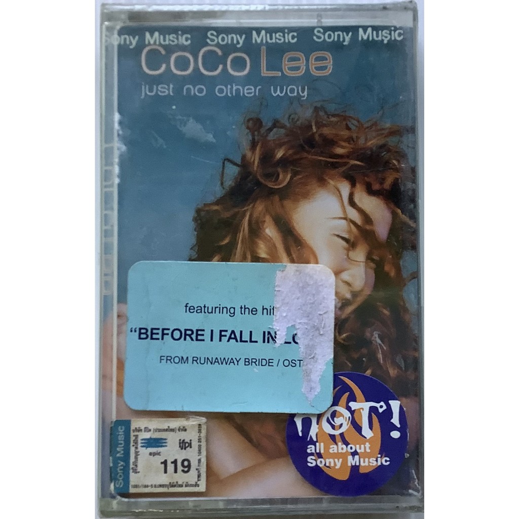 Cassette Tape เทปคาสเซ็ตเพลง Coco Lee อัลบั้ม Just No Other Way ลิขสิทธิ์ ซีล Do You Want My Love Be
