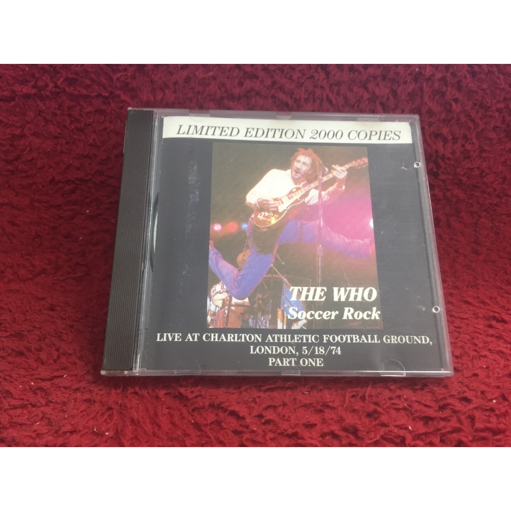 CD The Who – Soccer Rock สภาพตามปก CA107-153