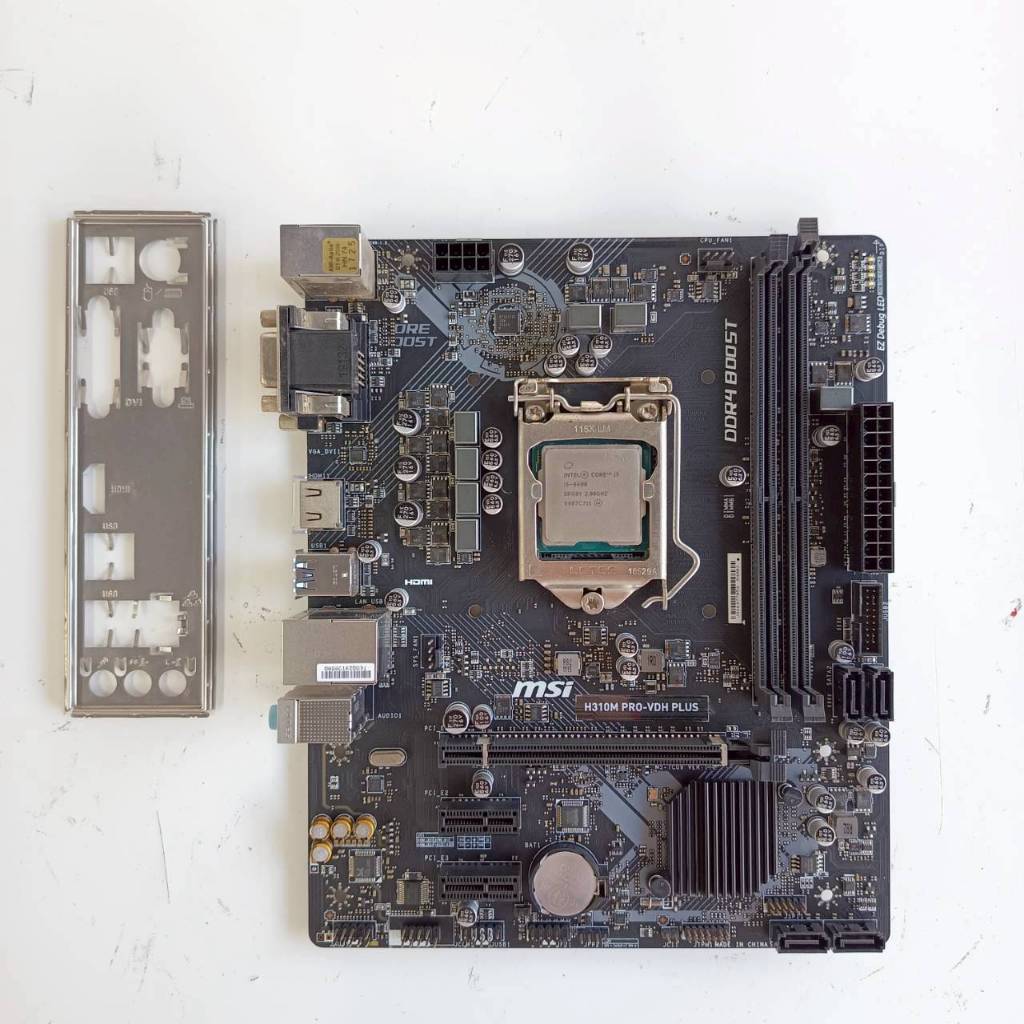 CPU Core i5  9400 + M/B  MSI  H310M  PRO - VDH  PLUS  DDR4  ประกัน  2  เดือน
