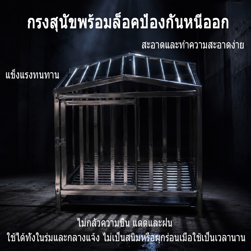 กรงสุนัข กรงหมา กรงแสตนเลส โรแมนติกเบา  ยั่วยวนเร่าร้อน รักเจ็บปวด ฝึกฝน