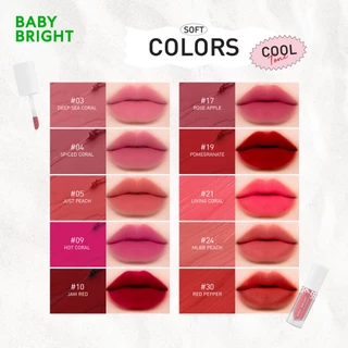 Baby Bright ลิปแอนด์ชีคแมทท์ทินท์ 2.4g
