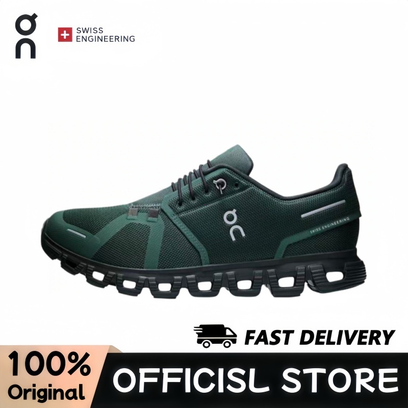 On Cloud 6 รองเท้าวิ่งสำหรับฝึกซ้อมกีฬา เหมาะสำหรับคนเท้าแบน ระบายอากาศได้ดี และน้ำหนักเบา