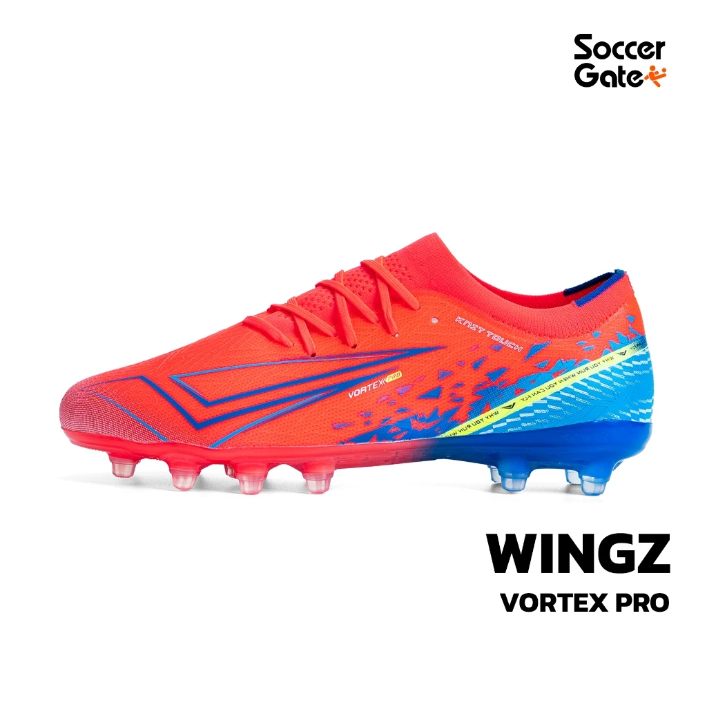 WINGZ VORTEX PRO รองเท้าสตั๊ดฟุตบอลของแท้ [โค้ด SOCC1000 ลดสูงสุด 1000 เมื่อซื้อครบ 1500]