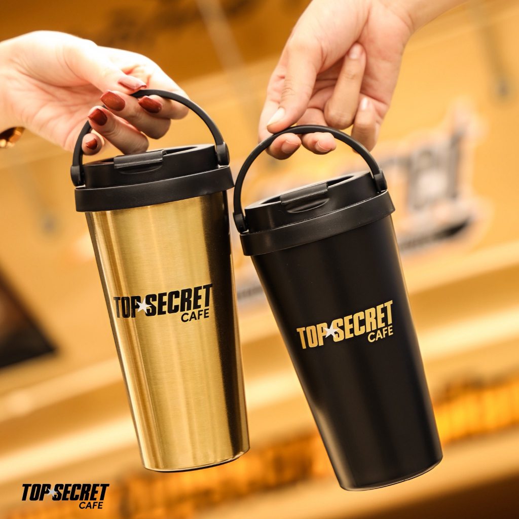แก้วเก็บความเย็นท๊อปซีเคร็ทคาเฟ่ (ของแท้ 100%) TOP SECRET CAFE THAILAND TUMBLER LIMITED EDITION