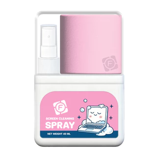 น้ำยาทำความสะอาดหน้าจอ Screen Cleaning Spray Focus ขนาด 40ml ฟรี!! ผ้าไมโครไฟเบอร์ !! น้ำยา โฟกัส