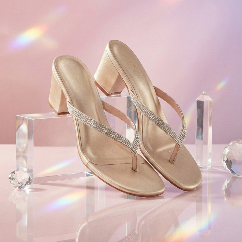 HaloBangkok รองเท้า High Heel หนังไมโครไฟเบอร์ รุ่น LA3910