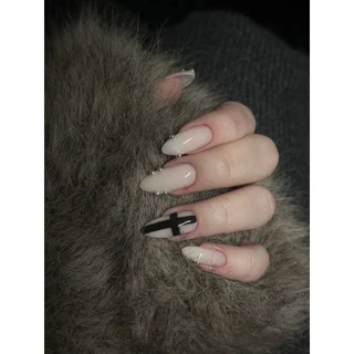 ★​ Grunge​ / #SWAG / alt press​ on​ nails​ ★ เล็บปลอมคนเท่ (แจ้งเปลี่ยนสี, ทรง, sizeในแชท)​