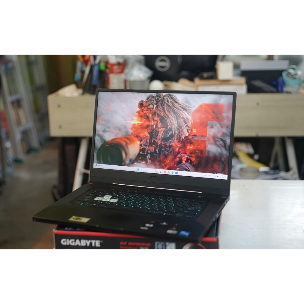 NOTEBOOK GAMING ASUS TUF มือสอง i5-11300H การ์ดจอ RTX3050TI