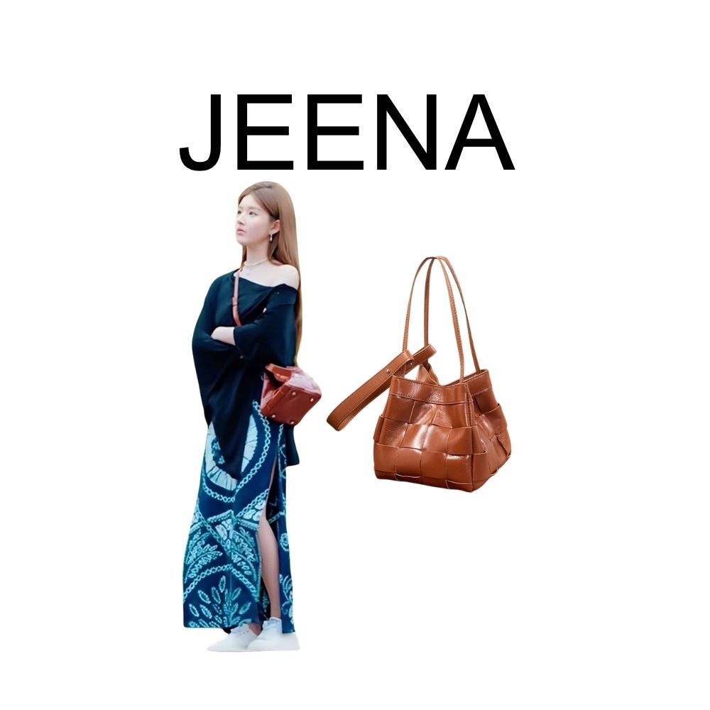 JEENA Verona Leather 14 Cm 6 นิ้ว กระเป๋าแฟชั่น สะพายข้างผู้หญิงรุ่น
