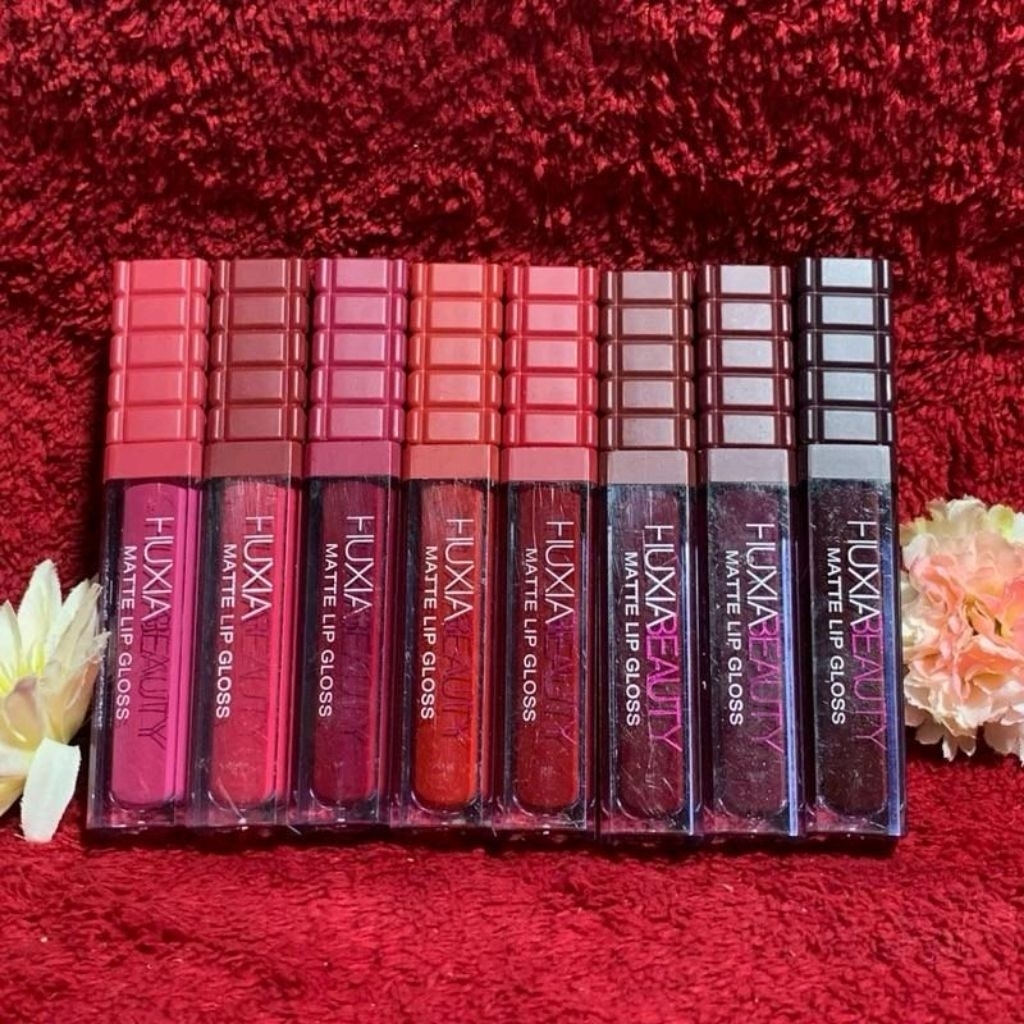 HUXIA ลิปจุ่มเนื้อแมตต์ กันน้ำ ติดทนมาก สีสวย มีหลายเบอร์ให้เลือก พร้อมส่ง!!!