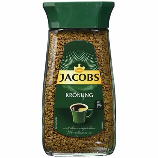 กาแฟสำเร็จรูป JACOBS KRONUNG Instantkaffee ในขวดแก้ว ขนาด 200 กรัม (กาแฟสัญชาติเยอรมัน) พร้อมส่ง