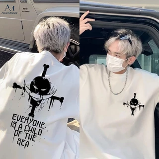(จัดส่งตลอด 24 ชั่วโมง)AwenMoor เสื้อยืดผู้ชายเท่ๆ เสื้อแขนสั้น เสื้อ oversize ผู้ชาย ผ้าคอตตอน100% men t shirt