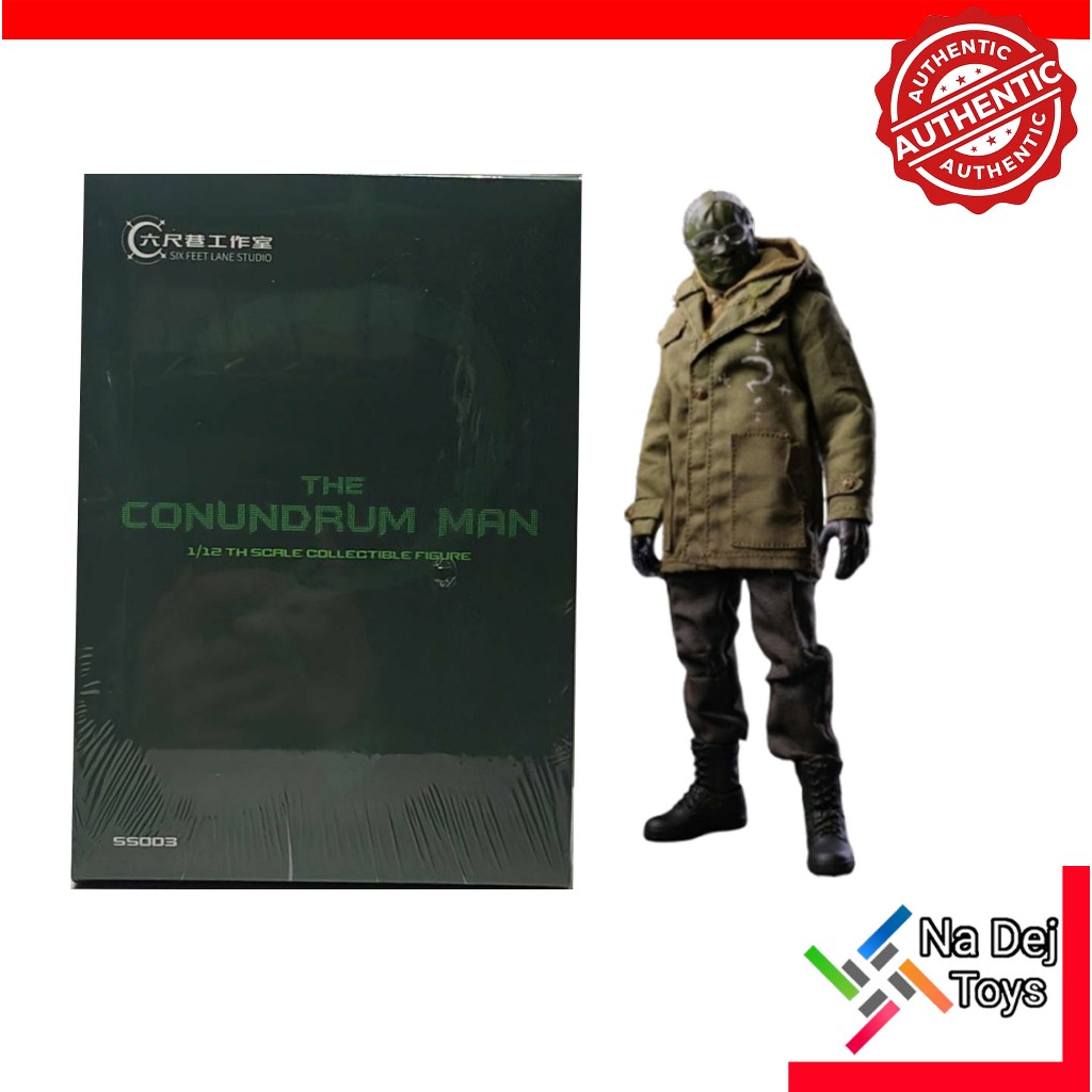 Six Feet Lane x Venus Toys The Conundrum Man 1/12 Figure วีนัสทอยส์ ดิ โคนันดรัม แมน ขนาด 1/12 ฟิกเกอร์
