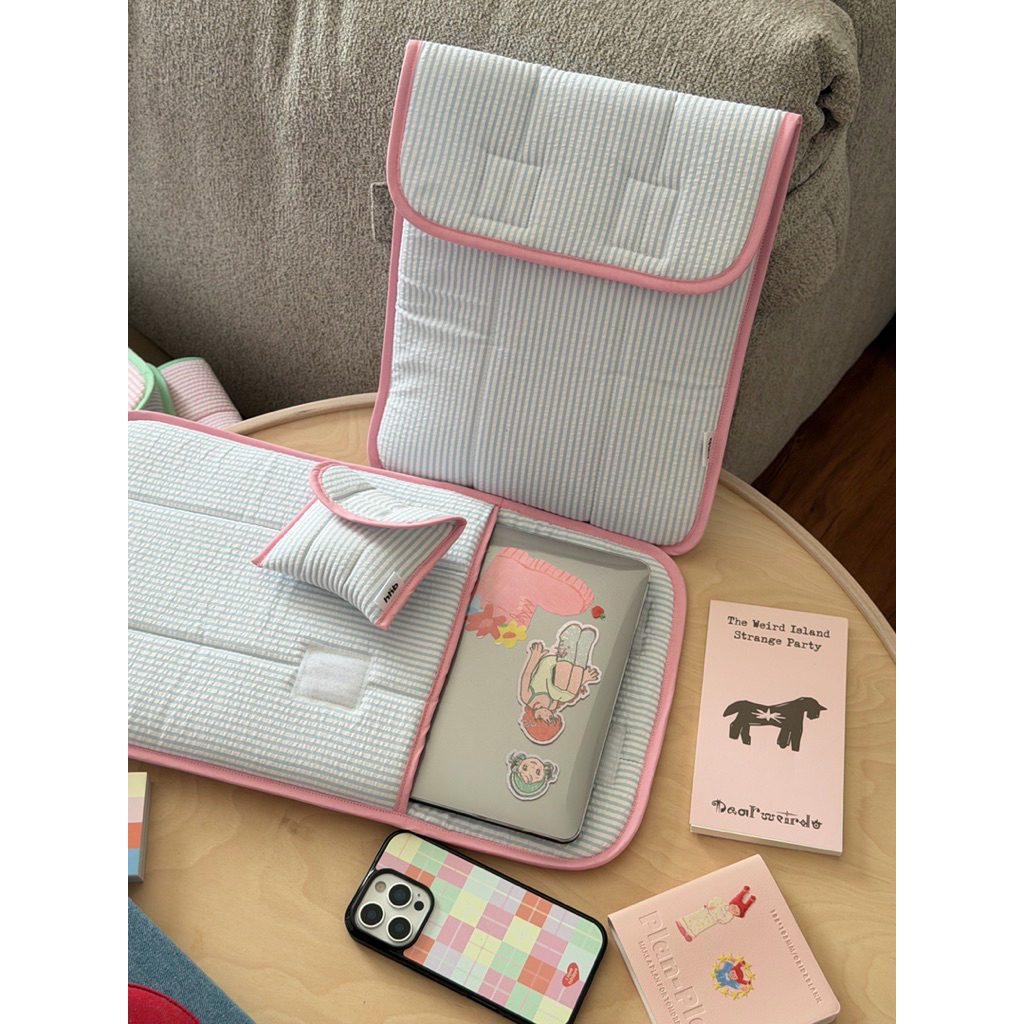 hihibye blue pink ipad /MacBook 13”/MacBook 15”