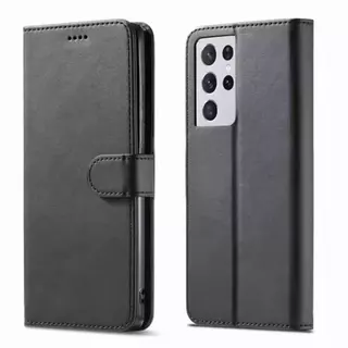 เคสฝาพับหนัง ล็อคได้ สำหรับ Samsung S21 S21FE S22 S22Plus S22Ultra S21Ultra เคสกันกระแทกฝาพับ พร้อมช่องใส่บัตร