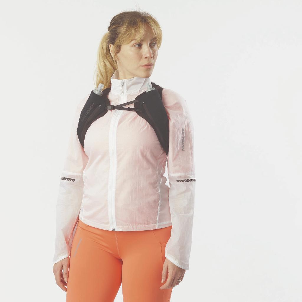 SALOMON PULSE 2 SET Black Unisex Running Vest เป้น้ำวิ่ง + ขวดน้ำนิ่ม 250ml x 2 ขวด LC2101300 Official Store — صورة 3