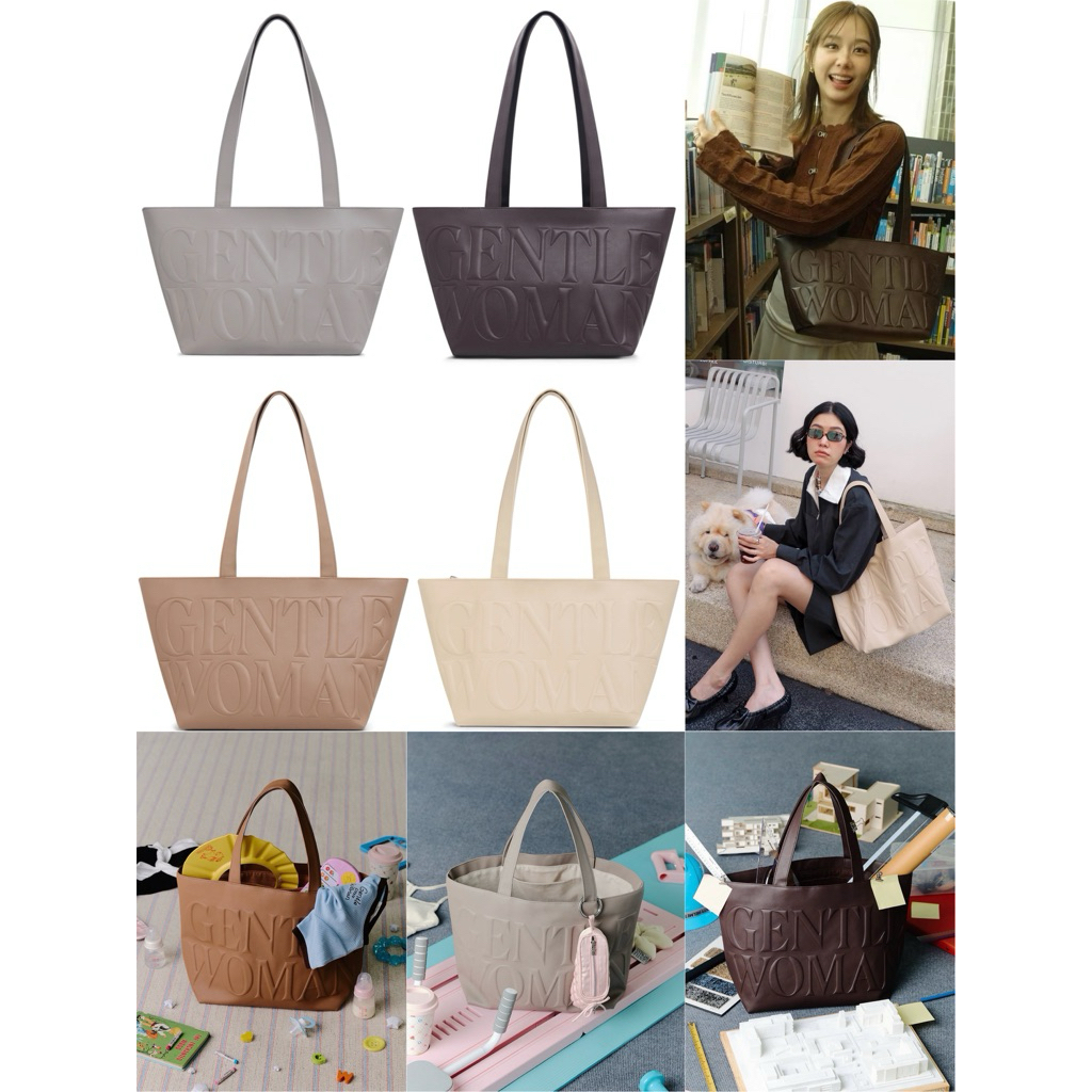 GENTLEWOMAN🌈มีโค้ดลด10-30% Gentlewoman กระเป๋ารุ่น GW Daily Tote📍สินค้าของแท้จากShop