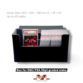 กล่องเก็บการ์ดเกรด PSA BGS SQC [เก็บได้สูงสุด 40 ใบ]
