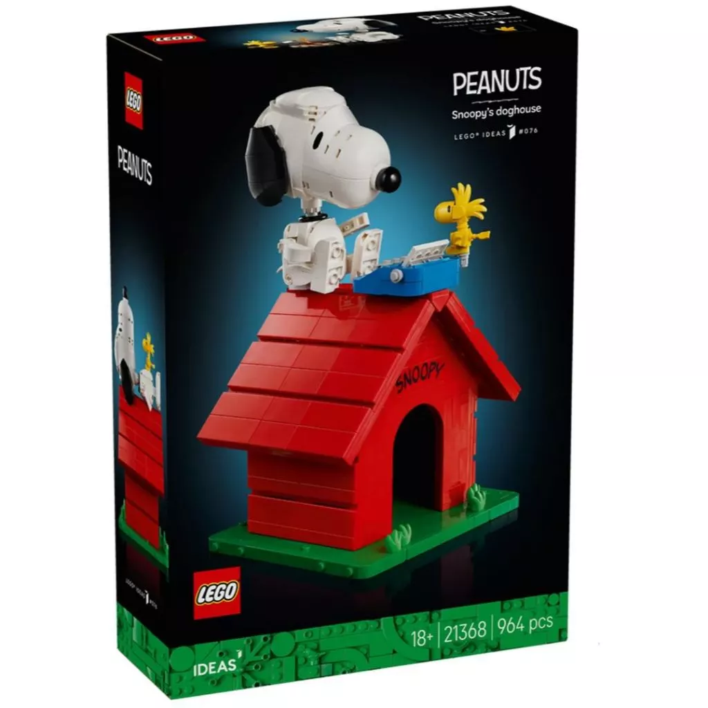 LEGO® Ideas Peanuts: Snoopy’s Doghouse 21368