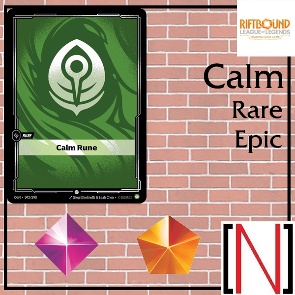 [Riftbound][Single] Chaos card ระดับ Rare Epic [ภาษาอังกฤษ]