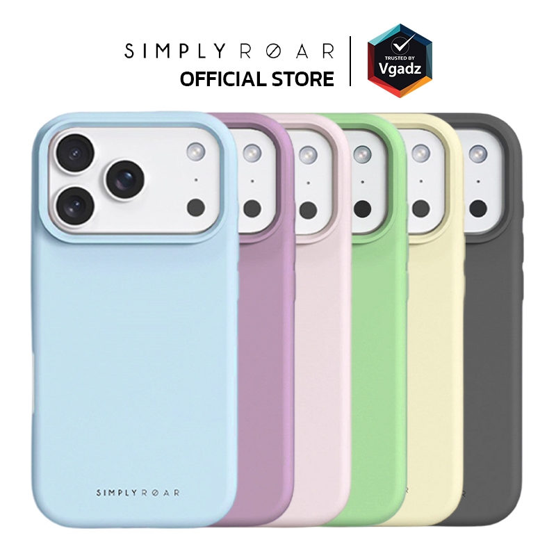Simply Roar เคสสำหรับ iPhone 17 / Air / 17 Pro / Pro Max รุ่น Cloud skin silicone