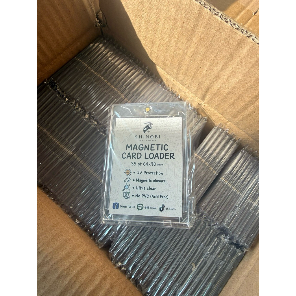 Magnetic card loader