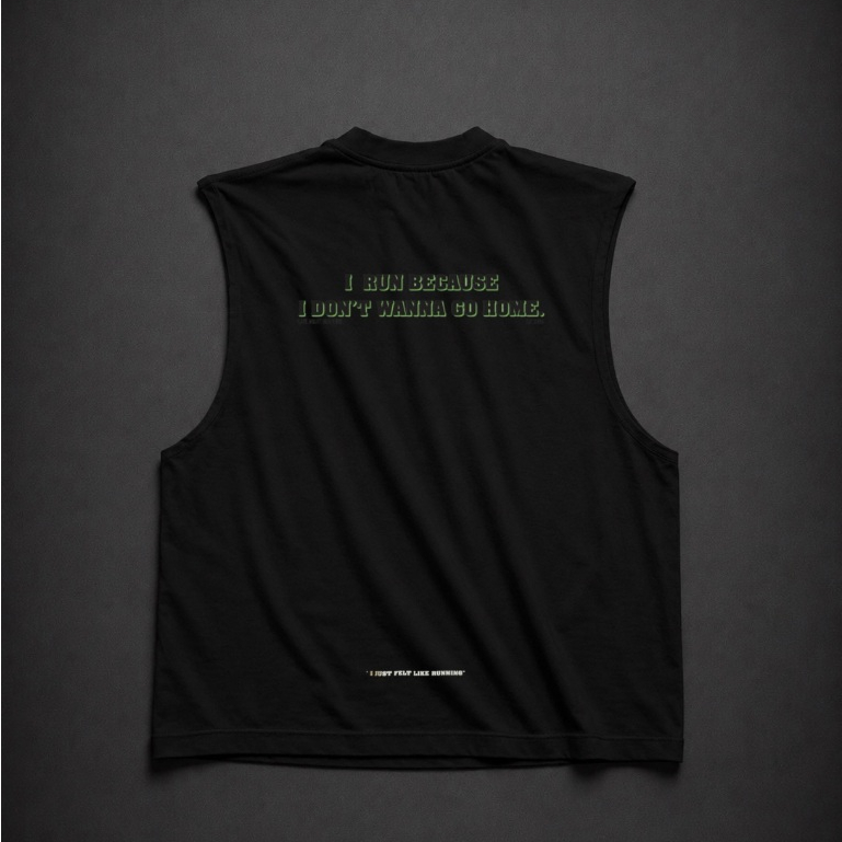 OG Oversized Muscle Tee – Black